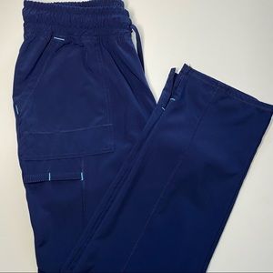 Women’s Size Medium Scrub Star Navy Blue Scrub Pants
